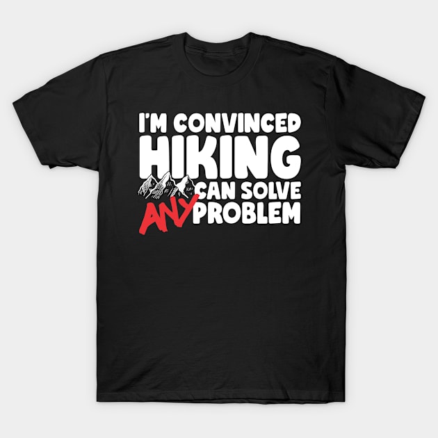 hiking T-Shirt by CurlyDesigns